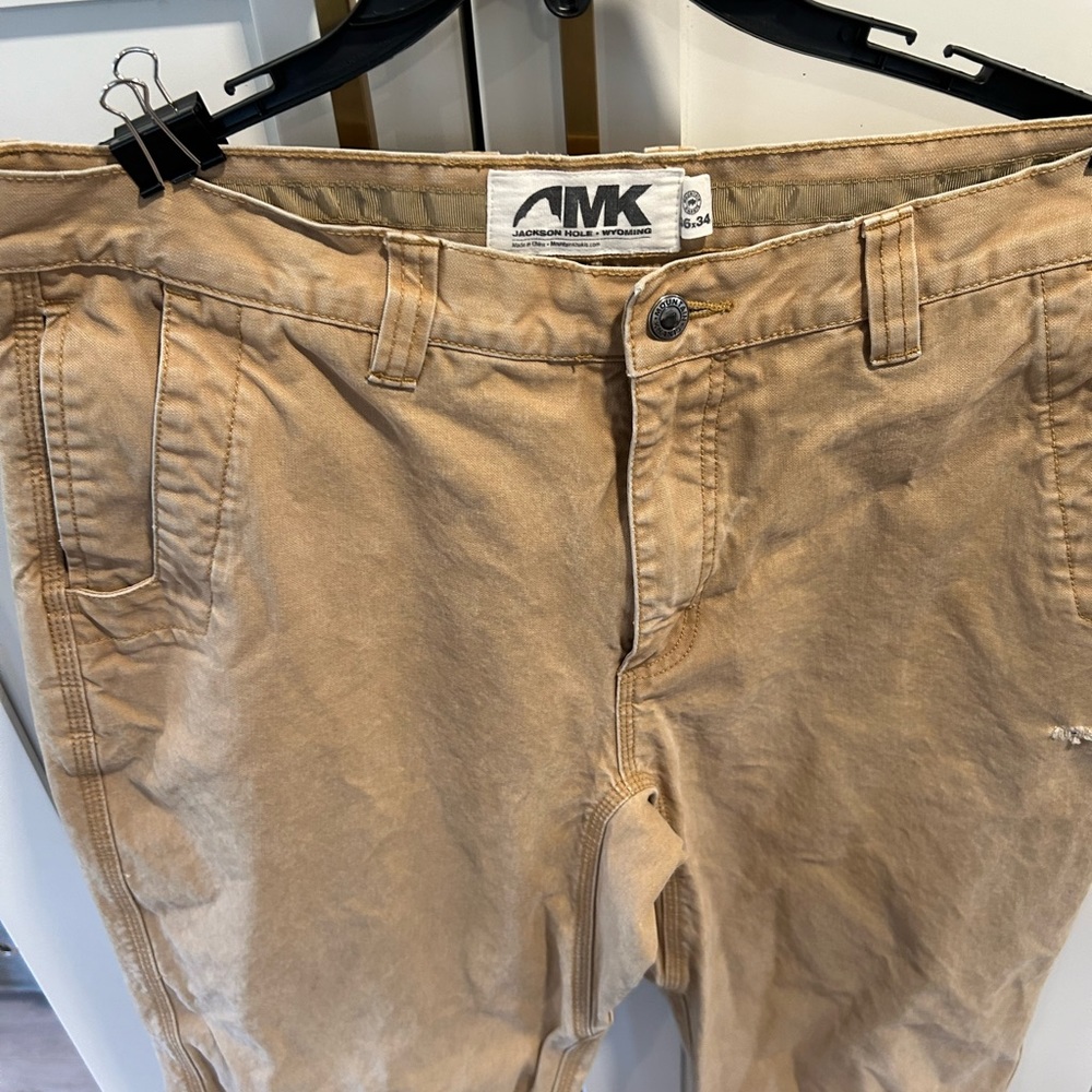 Jackson hole Wyoming,MK work/hiking pants like carhartt material.. Sz 36 x 34